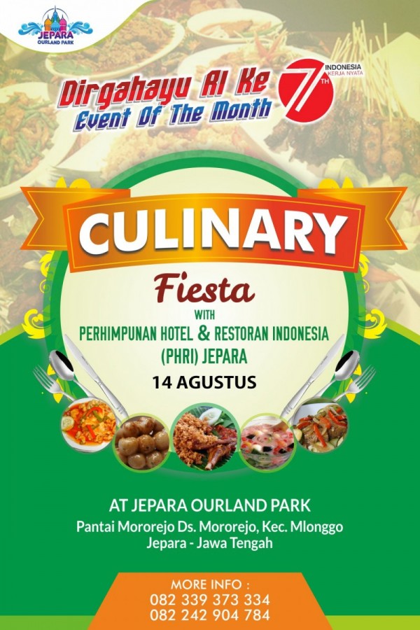 Culinary Fiesta With PHRI Jepara At Jepara Ourland Park